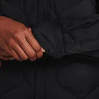 Nike Sportswear Essential жіноча Quilted Trench колір чорний