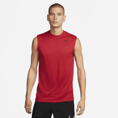 Nike Dri-FIT Legend мужские Sleeveless Fitness футболка цвет красный