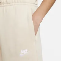 Nike Sportswear Club Fleece жіноча Mid-Rise Wide-Leg Sweatpants колір коричневий
