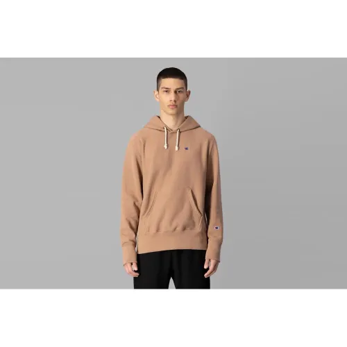 Кофта/футболка Champion Reverse Weave 1952 Толстовка з капюшоном 217233-MS036 - коричнева