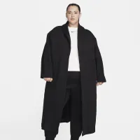 Nike Sportswear Tech Fleece женская оверсайз Duster Куртка (большие размеры) цвет черный