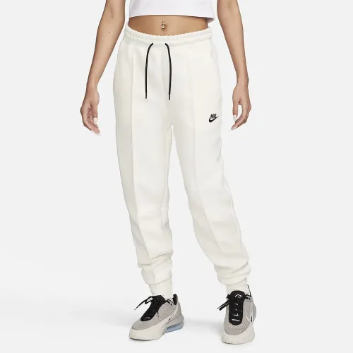 Nike Sportswear Tech Fleece жіноча Mid-Rise Joggers колір коричневий