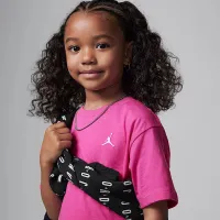 Nike Jordan MJ Brooklyn Essentials Little детские футболка Pink