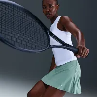 Nike Victory жіноча Dri-FIT Short Flouncy Tennis спідниця колір зелений