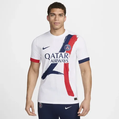 Paris Saint-Germain 2024/25 Match Away чоловічі Nike Dri-FIT ADV Soccer Authentic Jersey колір білий