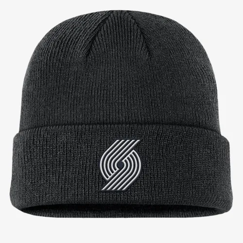 Nike Portland Trail Blazers Terra City Edition Nika NBA Beanie колір чорний