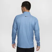 Nike Tour чоловічі Dri-FIT ADV 1/2-Zip для гольфу Top блакитний