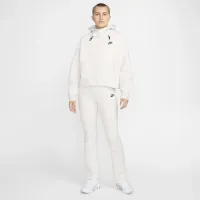 Nike Sportswear Tech Fleece женская оверсайз Толстовка с капюшоном цвет серый