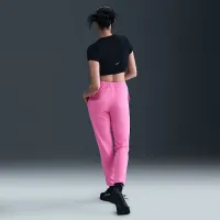 Nike Sportswear Chill Terry женская Slim С высокой Талией French Terry Sweatpants Pink