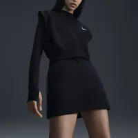 Nike Sportswear Phoenix Fleece женская Slim Mini юбка цвет черный