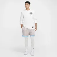 Nike LeBron мужские Max90 Long-Sleeve баскетбольные футболка цвет белый