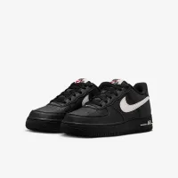 Nike Air Force 1 Big детские (для мальчиков) Кроссовки цвет черный