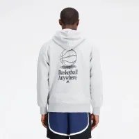 Кофта/футболка New Balance MT33586AG- Серая