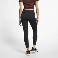 Nike One Luxe жіноча Mid-Rise 7/8 лосіни колір чорний