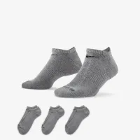 Nike Everyday Plus Cushion Training No-Show Socks (3 Pairs)