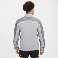 Nike Trail Polartec® чоловічі 1/4-Zip Fleece Running Top колір сірий