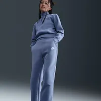 Nike Sportswear Club Fleece Girls' Wide-Leg Pants блакитний