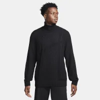 Nike Life чоловічі Cable Knit Turtleneck Sweater колір чорний