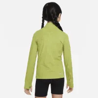 Nike ACG Therma-FIT Big детские (Girls') 1/4-Zip Long-Sleeve Top цвет зеленый