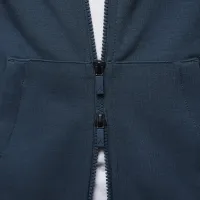 Nike Jordan Dri-FIT MJ Sport Big дитячі Statement Hoop Fleece Full-Zip Толстовка з капюшоном колір зелений