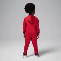 Nike Jordan MJ Brooklyn Fleece Toddler 2-Piece Pullover Толстовка с капюшоном набор цвет красный