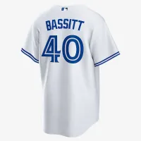 Chris Bassitt Toronto блакитний Jays чоловічі Nike MLB Replica Jersey колір білий