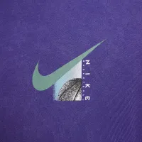 Nike чоловічі Max90 Long-Sleeve баскетбольні футболка колір фіолетовий