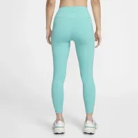 Nike One женская С высокой Талией 7/8 лосины с карманамицвет зеленый
