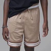 Nike Jordan Sport Big детские Dri-FIT Diamond шорты цвет коричневый