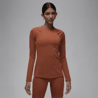Nike Jordan Sport Double Threat женская Long-Sleeve Top Pink