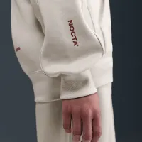 Nike NOCTA мужские Fleece Толстовка с капюшоном цвет коричневый