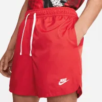 Nike Sportswear Sport Essentials Men's Woven Lined Flow Shorts Red