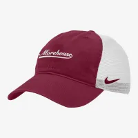 Morehouse Heritage86 Nike College Trucker Hat цвет красный
