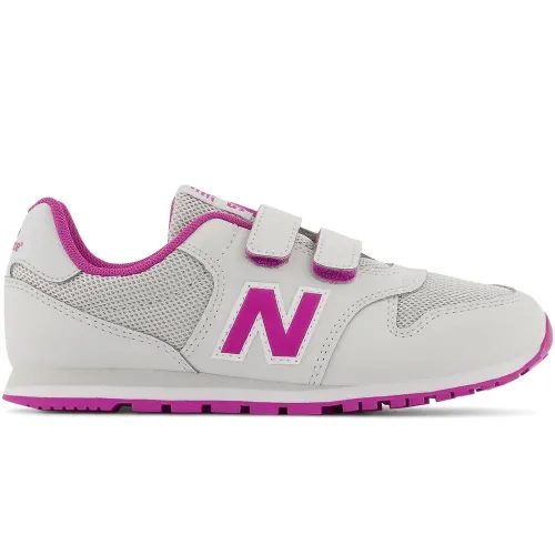 Кроссовки New Balance PV500GM1 - Серо-розовые