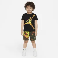 Nike Jordan Toddler T-Shirt and Shorts Set Orange