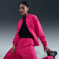 Nike Sportswear Classic жіноча Mid-Rise Open-Hem Pants Pink