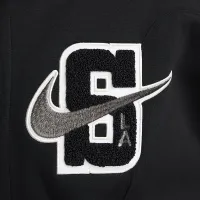 Nike Serena Williams Design Crew жіноча оверсайз Bomber Куртка колір чорний
