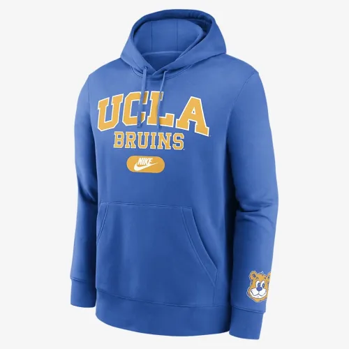 UCLA Bruins Legacy Club Foundational чоловічі Nike College Pullover Толстовка з капюшоном блакитний