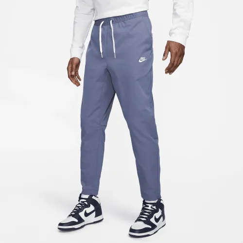 Nike Club мужские Woven Tapeцвет красный Leg Pants синий