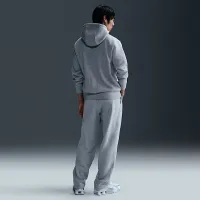 Nike Club мужские Full-Zip Fleece Толстовка с капюшоном цвет серый