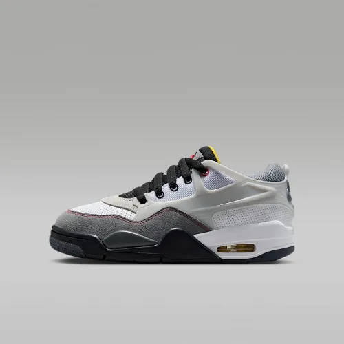 Nike Air Jordan 4 RM Premium Big детские Кроссовки цвет белый