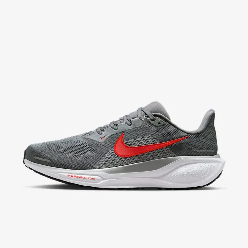 Nike Pegasus 41 мужские Road Running Кроссовки (Extra Wide) цвет серый