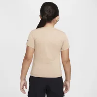 Nike Swoosh Spirit Little детские футболка цвет коричневый