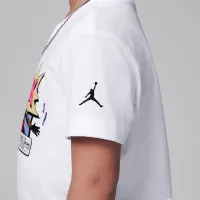Nike Air Jordan Toddler Dunk Comics футболка цвет белый