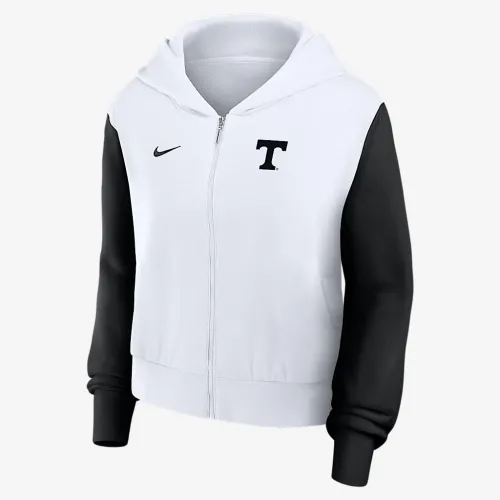 Tennessee Athletic Prep Colorblocked Script Women’s Nike College Full-Zip Толстовка с капюшоном цвет белый