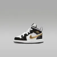 Nike Jordan 1 Mid SE Baby/Toddler Кроссовки цвет черный