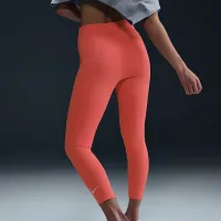 Nike Sportswear Classic женская С высокой Талией 7/8 лосины Orange