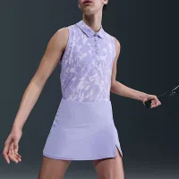 Nike Victory женская Dri-FIT Straight Tennis юбка цвет фиолетовый
