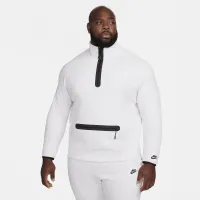 Nike Sportswear Tech Fleece мужские 1/2-Zip свитшот цвет коричневый