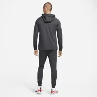 Liverpool FC Strike чоловічі Nike Dri-FIT Soccer Hooded Knit Tracksuit колір сірий